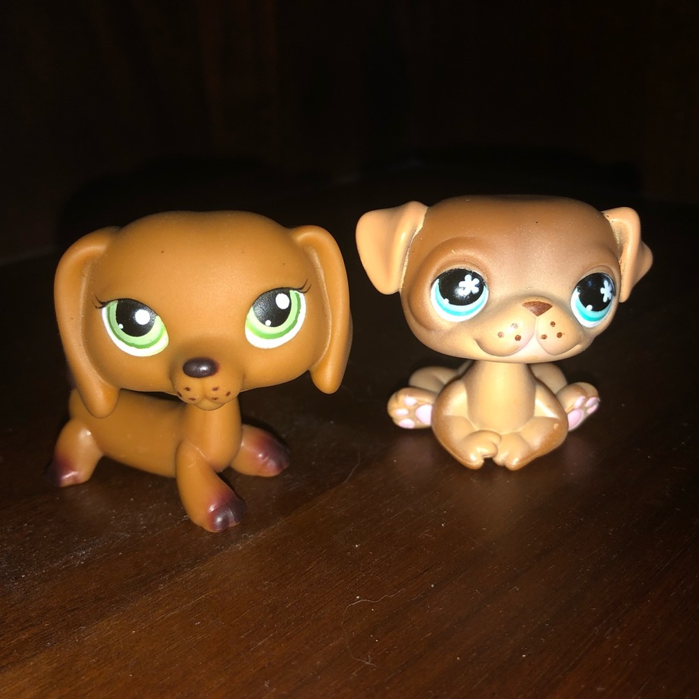 LPS Littlest Pet Shop Set (2) Dogs